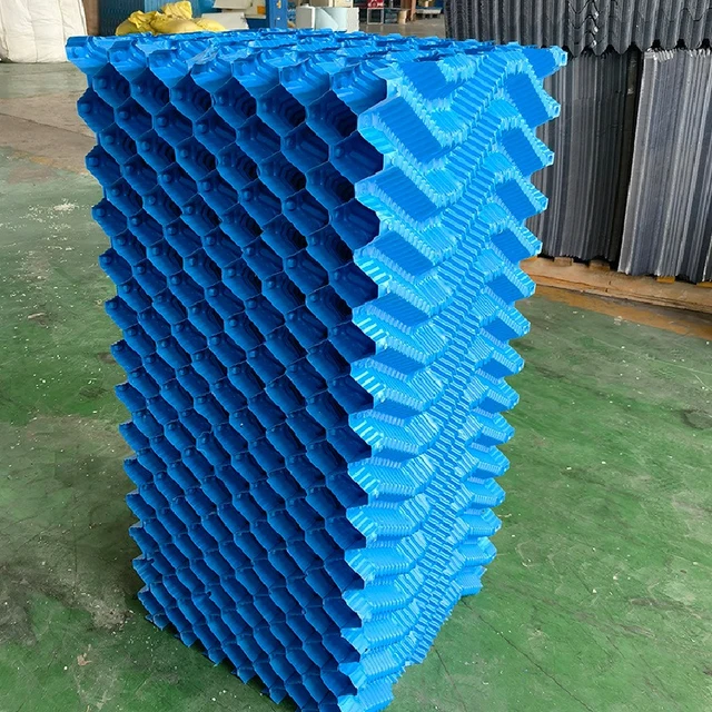 Customized High Temperature Resistance Resist Ultraviolet Rays PP  Cooling Tower Packing Sheets for Industry Packing