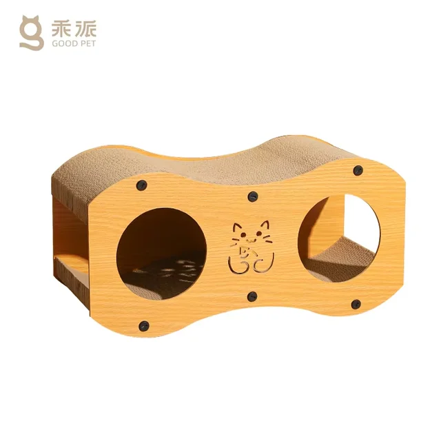 Tunnel Type Can Play and Sleep Cat Scratching Board