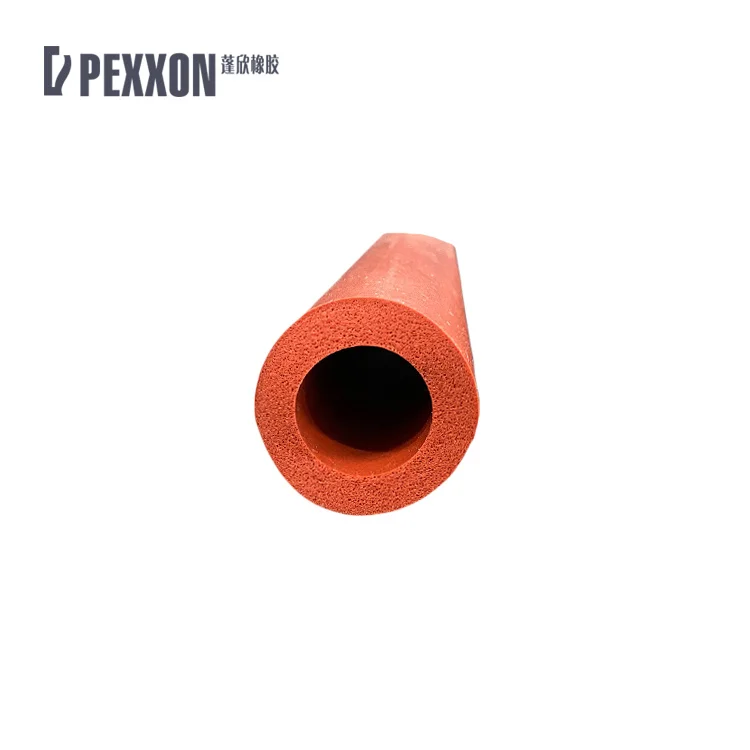 Factory Directly Supply Custom Flexible Diameter Large-diameter Silicone Foam Hose Insulation Foam Rubber Tube