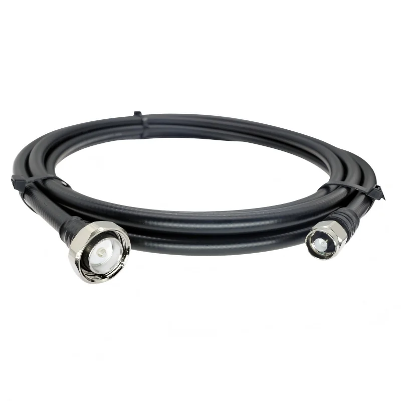 Top Class Factory L29-J-1/2 Flex-N-J Cable Assembly 1/2 Flexible Coaxial Cable 7/16 DIN Male to N Male