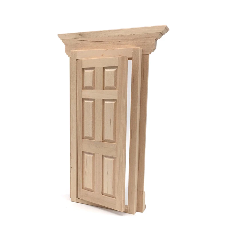 
 Миниатюрные маленькие сказочные двери iland, маленькие двери, деревянная гладкая дверь с зубчатым литером OA011D  