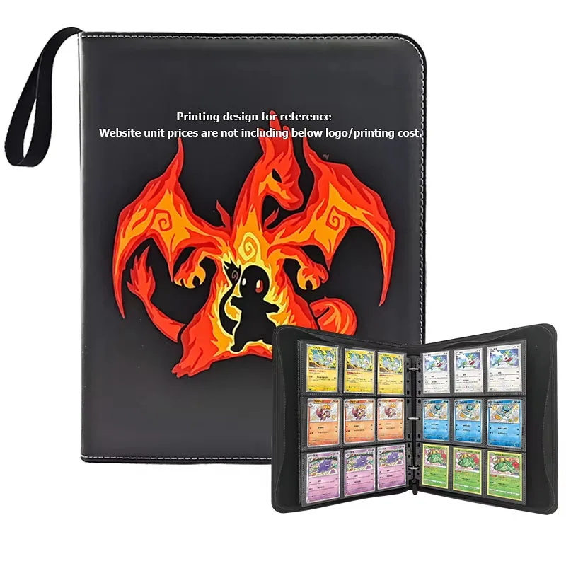 custom card binder zipper Executive Zippered ScanCard  Style 140ZSC Branded Zipper Binder | Branded