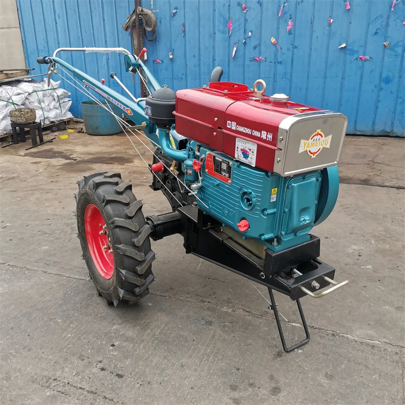 Hand Walking Tractor 2WD Diesel 6hp-90hp Mini Farm Tractor with Pump