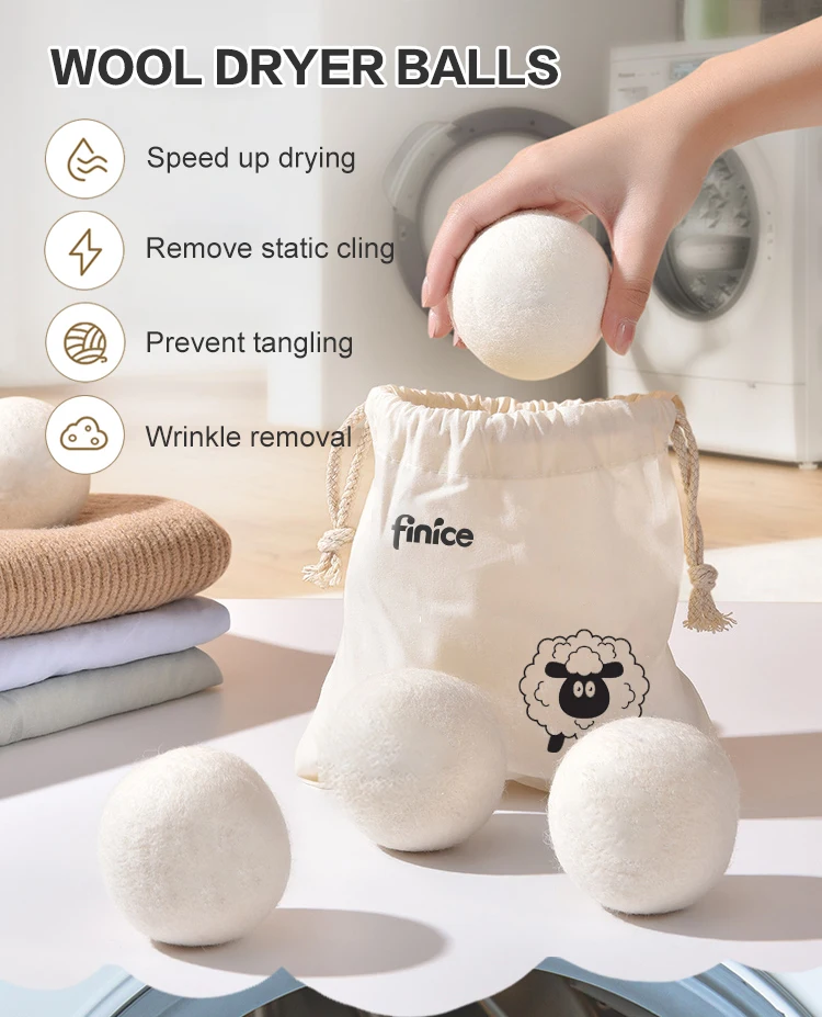 Customized Organic Reusable Natural Fabric Softener Healthy Felt