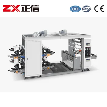 ZXH-C41200 4-Color Flexographic Printer for Non Woven Fabric, 60 m