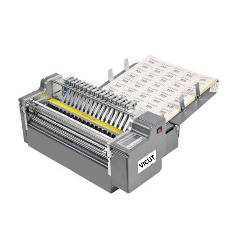 Paper Sticker Cutter Automatic Half Cutting Machine Guillotine Slitter Cutting Machine