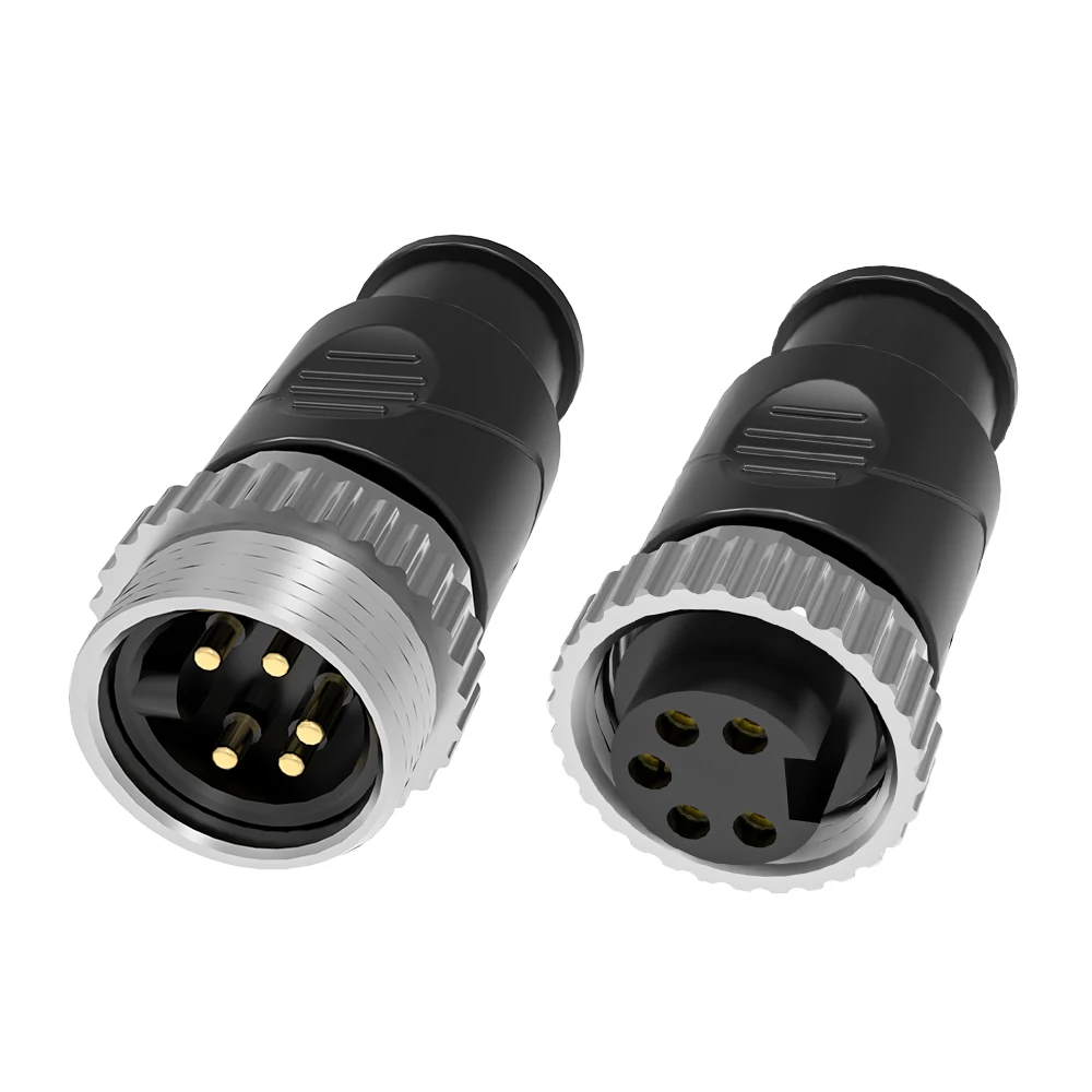 NMEA 2000 7/8" Termination Resistor Connector Male Female 120 Ohm Waterproof IP67 7/8" 5 Pin Terminator