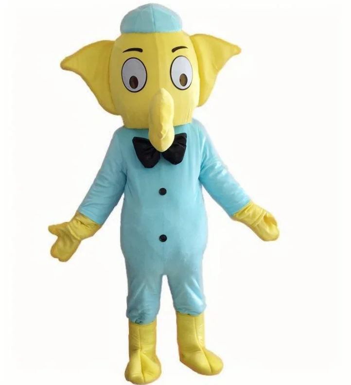 Kinqee Inflatable Grey Elephant Ride on Costume Animals Walking Suit Funny Blow up Costume Festival Elephant Inflatable Suit