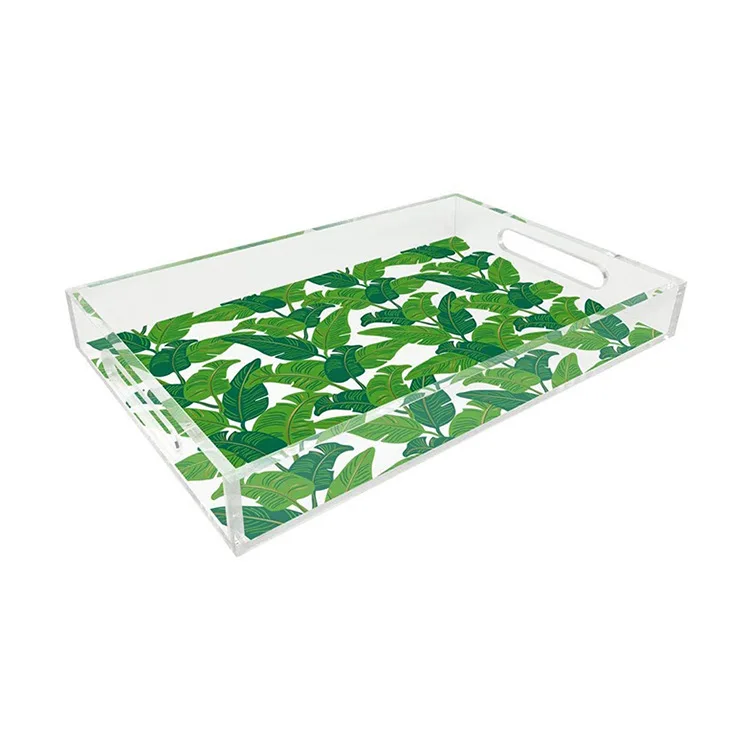 2023  Yiwu New Design  Acrylic Tray With Insert Wholesale