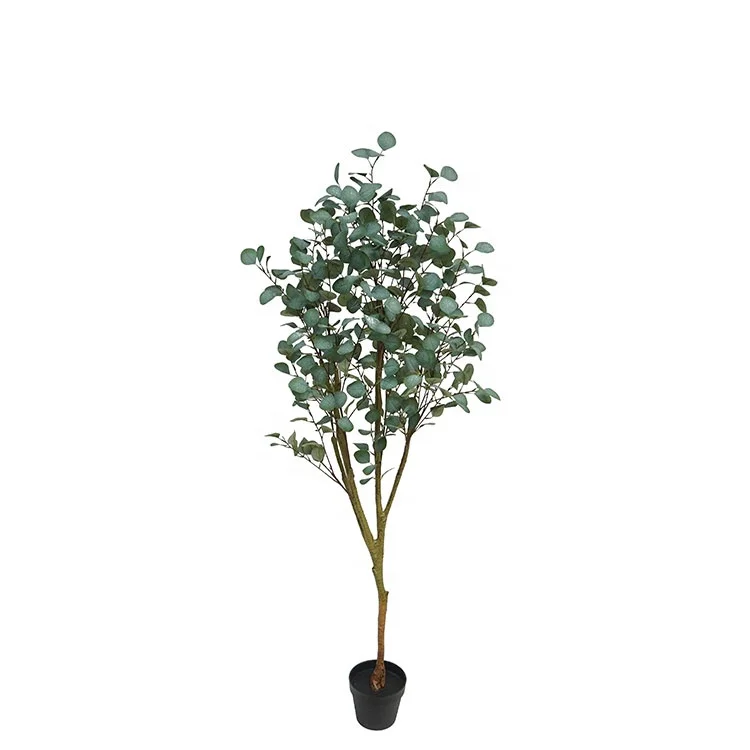 Plantas Artificiales Grandes De Alta Simulación,410 Lvs,180cm,Árboles De  Eucalipto En Maceta De Plástico Negro Para Decoración,Gran Oferta - Buy  410lvs 180cm Eucalipto En Blalck Olla De Plástico,Plantas Artificiales  Venta,Artificial Plantas Grandes Product