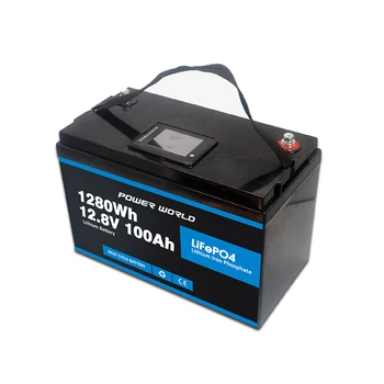 Power World OEM 280ah 48v 15v 24 volt 51.2v 120ah move rechargeable truck small lithium battery packs