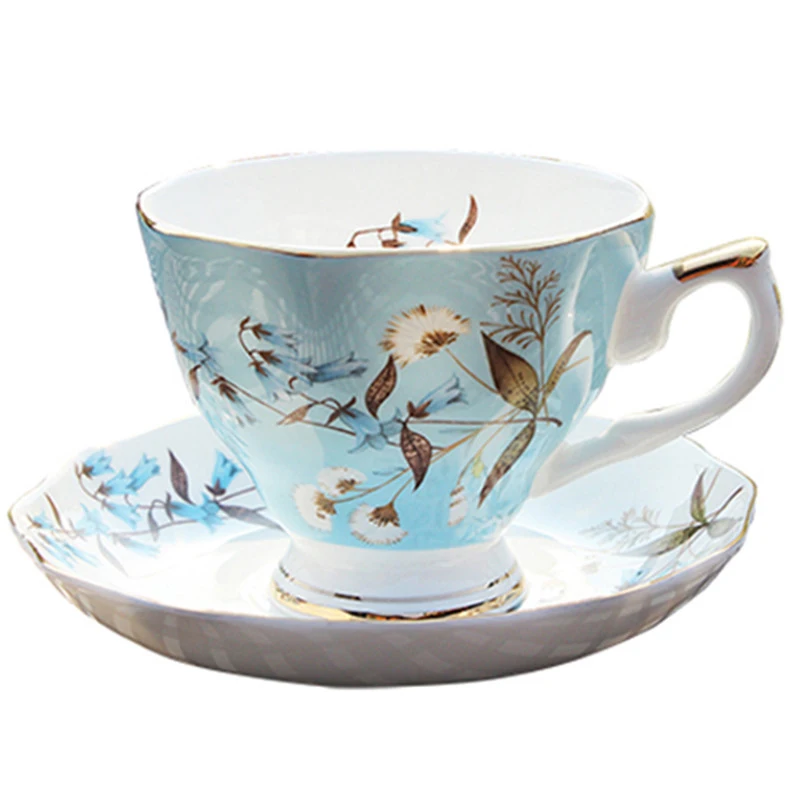 European style cup new bone china coffee/tea cup and saucer