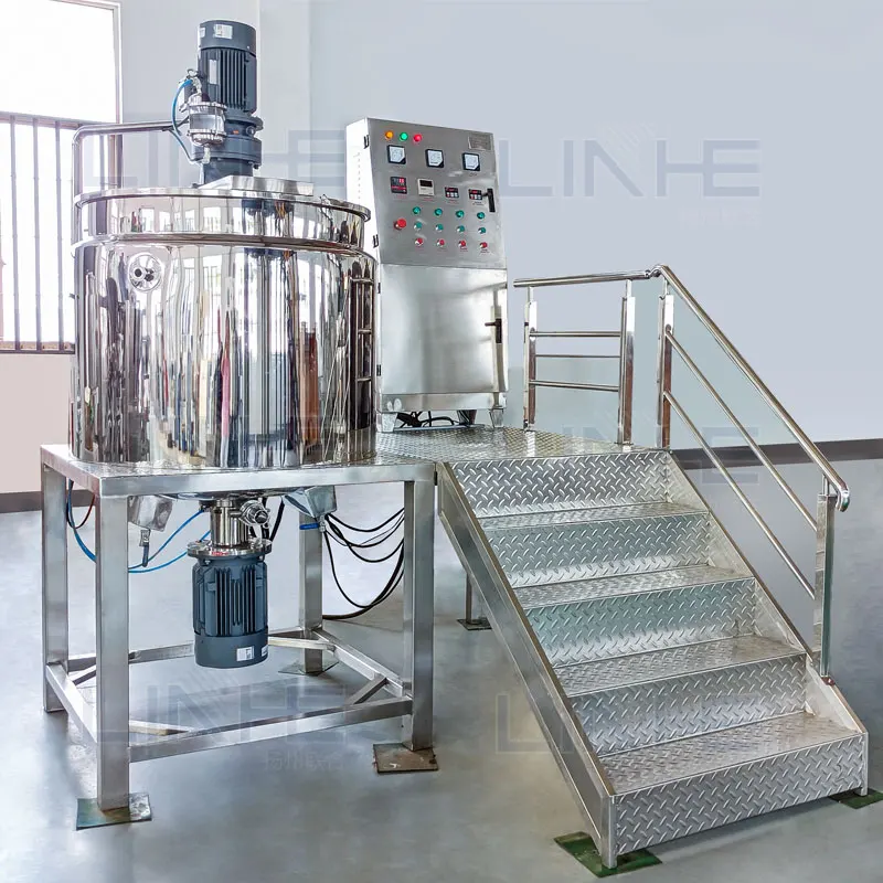 Automatic Laundry Washing Soap Production Line Soap Making Machine Blender Mixer Liquid Soap Mixer