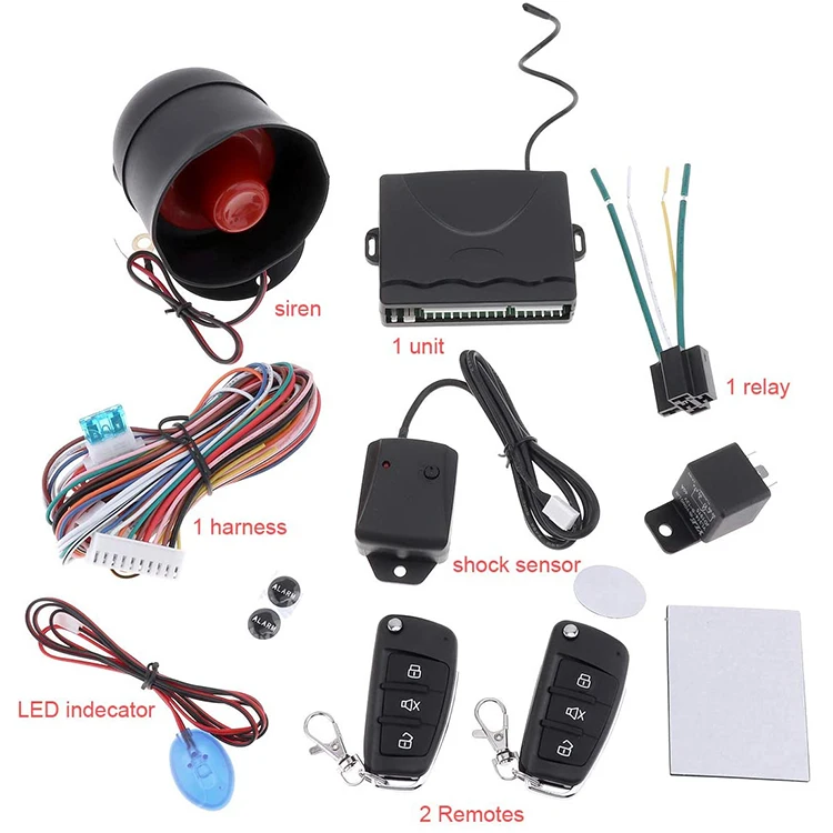 Universal 12v Magical Remote System Keyless Entry System With Remote Sensor Car Alarms Buy 2