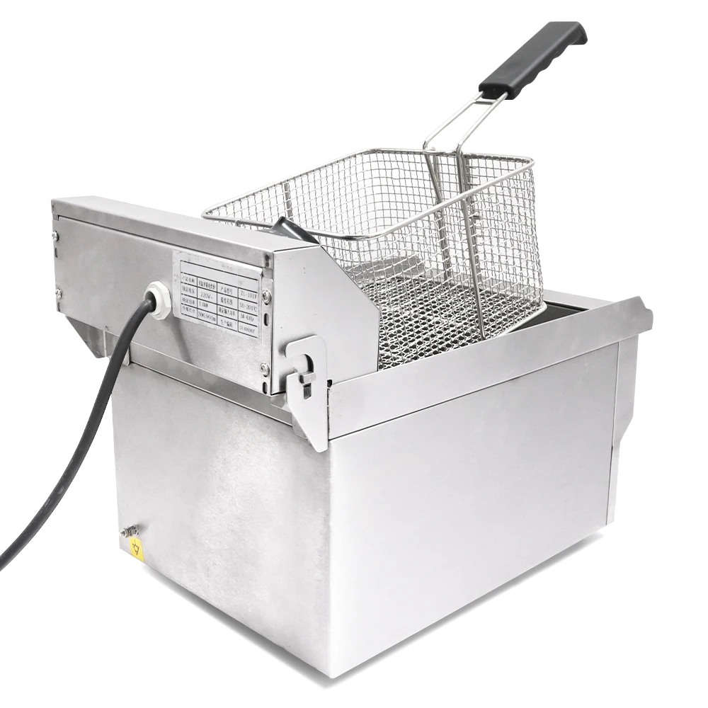 Euromax elektrische dubbele friteuse, 10370K - Beuk Horeca