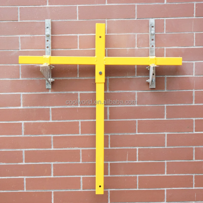 10m Mini Crane Portable Lifting Cranes With Hand Winch For Installation