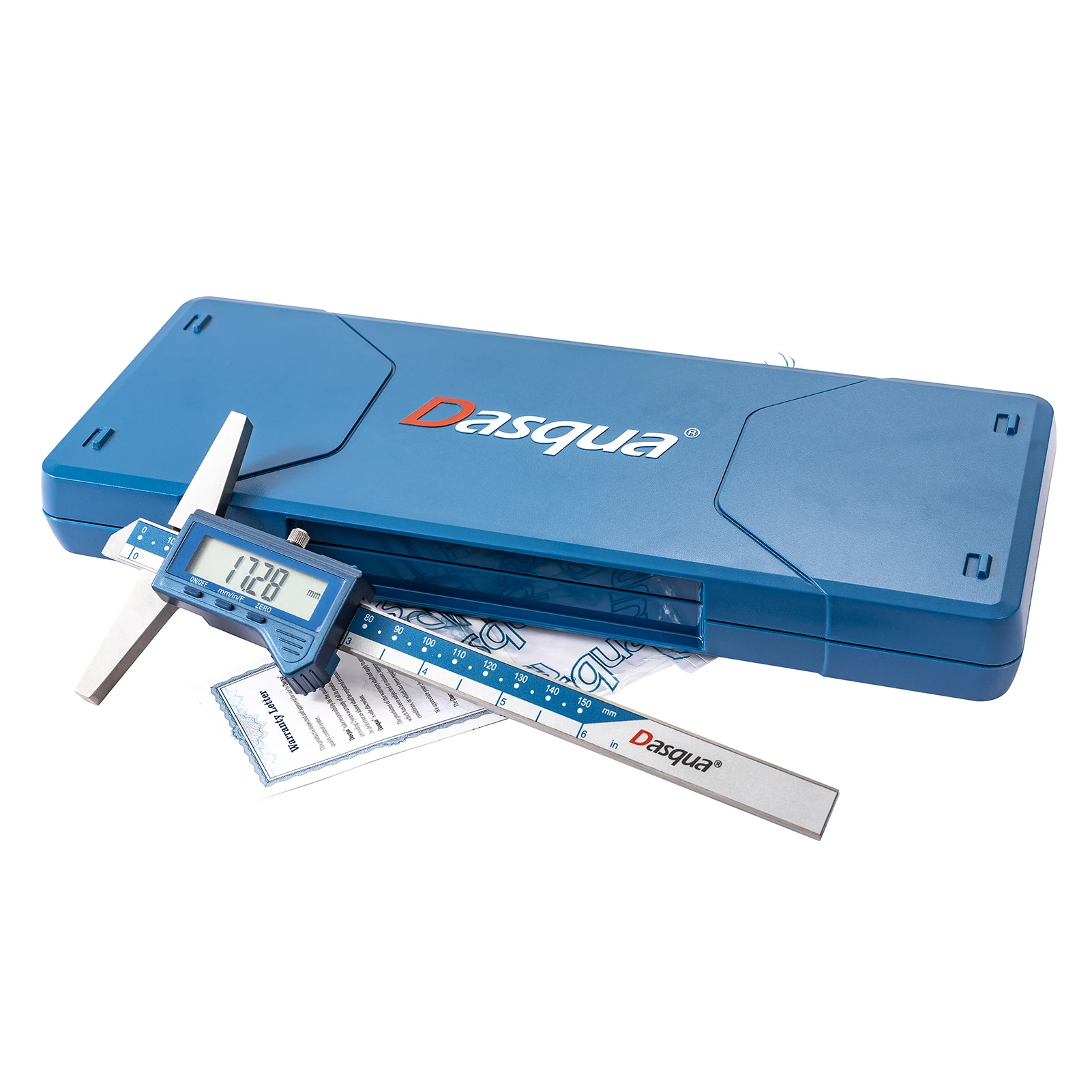 Цифровой штангенциркуль Dasqua 0-150 мм из нержавеющей стали