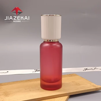 40 Milliliters Glass Cosmetic Packaging Bottle, with Plastic Cap and Fine Spray Pump