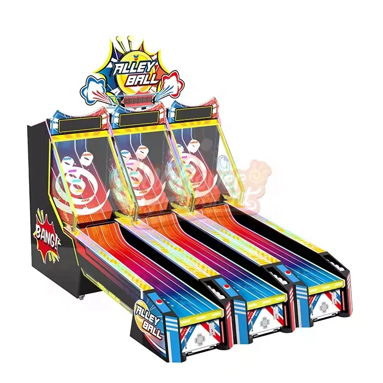 Indoor Ticket Redemption Game Machine Coin Operated Machine Sport Bowling Arcade Game Machine for Park Alley Ball on Sale