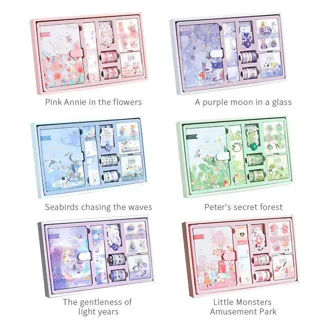 DIY Journalling Set Journal Gift Set Notebook Journal Book Set with 147 Pieces Items