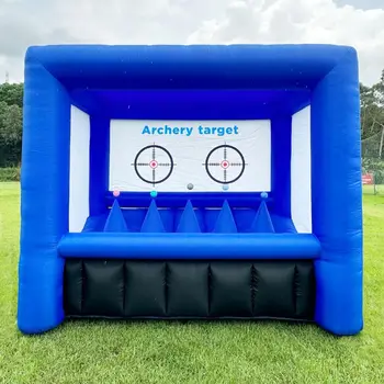 Exciting Interactive Commercial Archery Game Set Inflatable Floating Ball Shooting Target for Party Events for Trampoline Parks