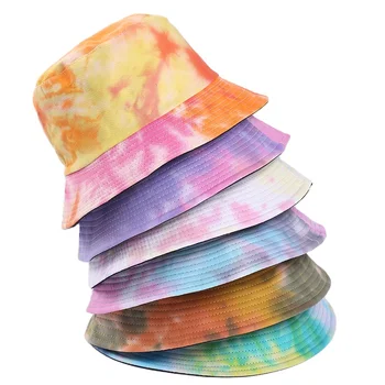 BSBH Bright Color Wide Brim Sun Protection Fold Fisherman Bucket Hat Custom Logo Printing Bucket Hat For Outdoor