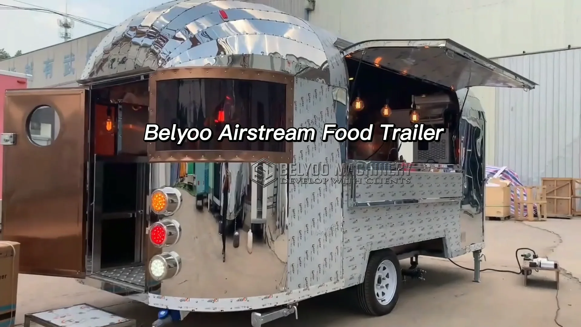 New Design Concession Food Trailer For Sale Street Food Truck Coffee