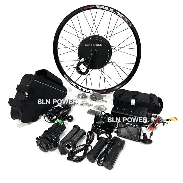 20 26 27.5 28 29 Inch Mtx E Bike Conversion Kit with Battery 5000w 72v 3000W 2000W 1500W 1000W 60V 52V 48V Controller Motor