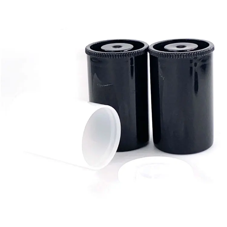 Plastic Film Roll Case Stock Photo - Download Image Now - 35mm, Black  Color, Can - iStock