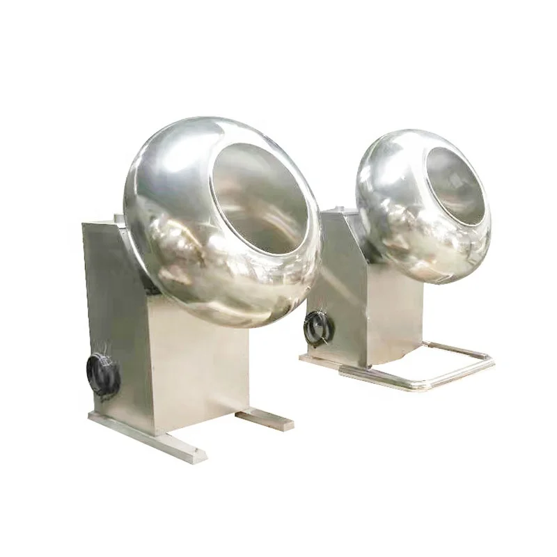 LST Multifunctional Small Sugar Coating Pan Machine for Almonds Chocolate Peanut Candy Condition New