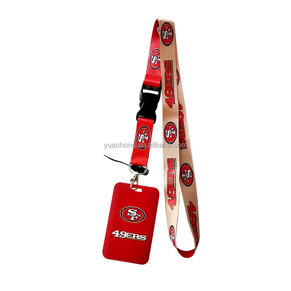 San Fransisco 49ers lanyard and ID holder