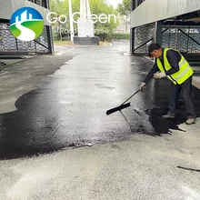 Asphalt Driveway Sealer Cold Spraying Seal Coating with Sand to Improve Skid Resistance