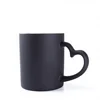 Black with heart handle