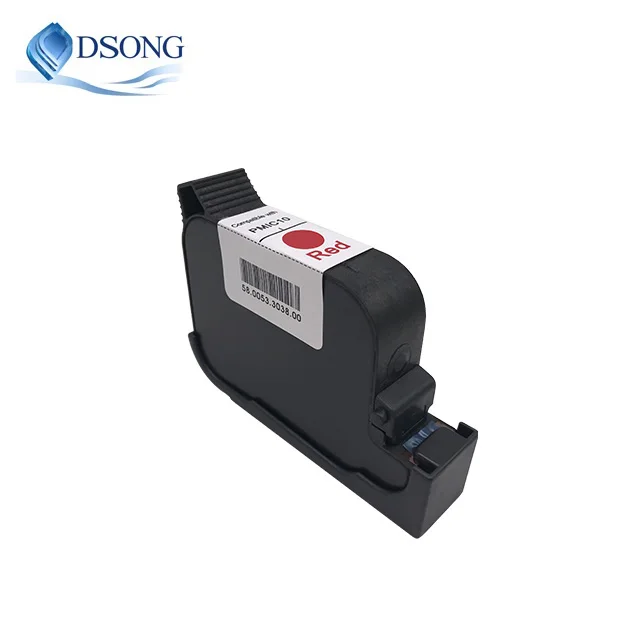 FP PostBase Mini PMIC 10 Standard Capacity 10ml Compatible Mailing Machine Red Fluorescent Ink Cartridge