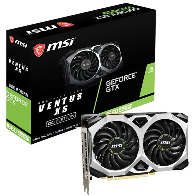 Source MSI NVIDIA GTX 1660 Super Series XS 6GB GDDR6 OC Gaming