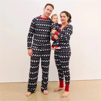 Matching Family Christmas Pajamas Set Boys Girls Holiday Pjs for Women Men Sleepwear