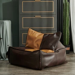 Wholesale American Living Room Sofa Set Furniture Waterproof PU Leather Giant Bean Bag Chair NO 3