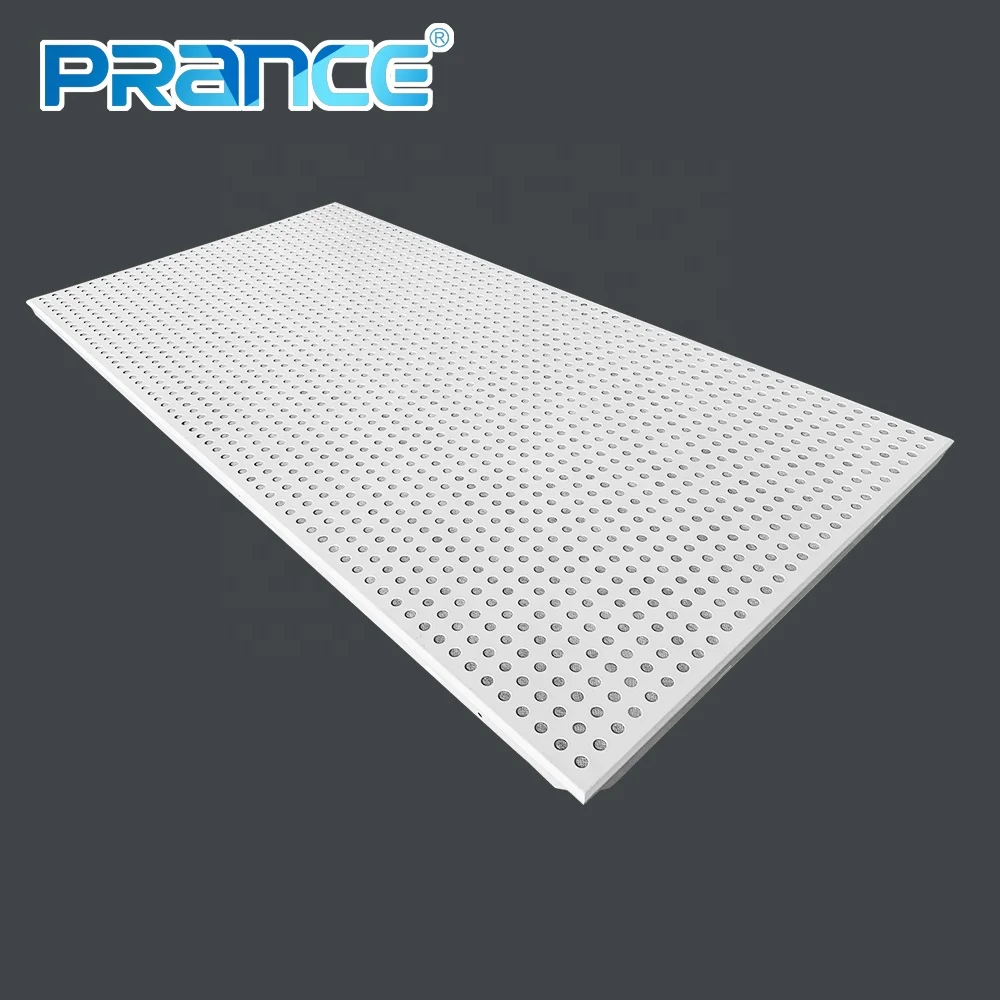 600x1200mm Perforated Metal Clip in Ceiling Tile for Building Decoration