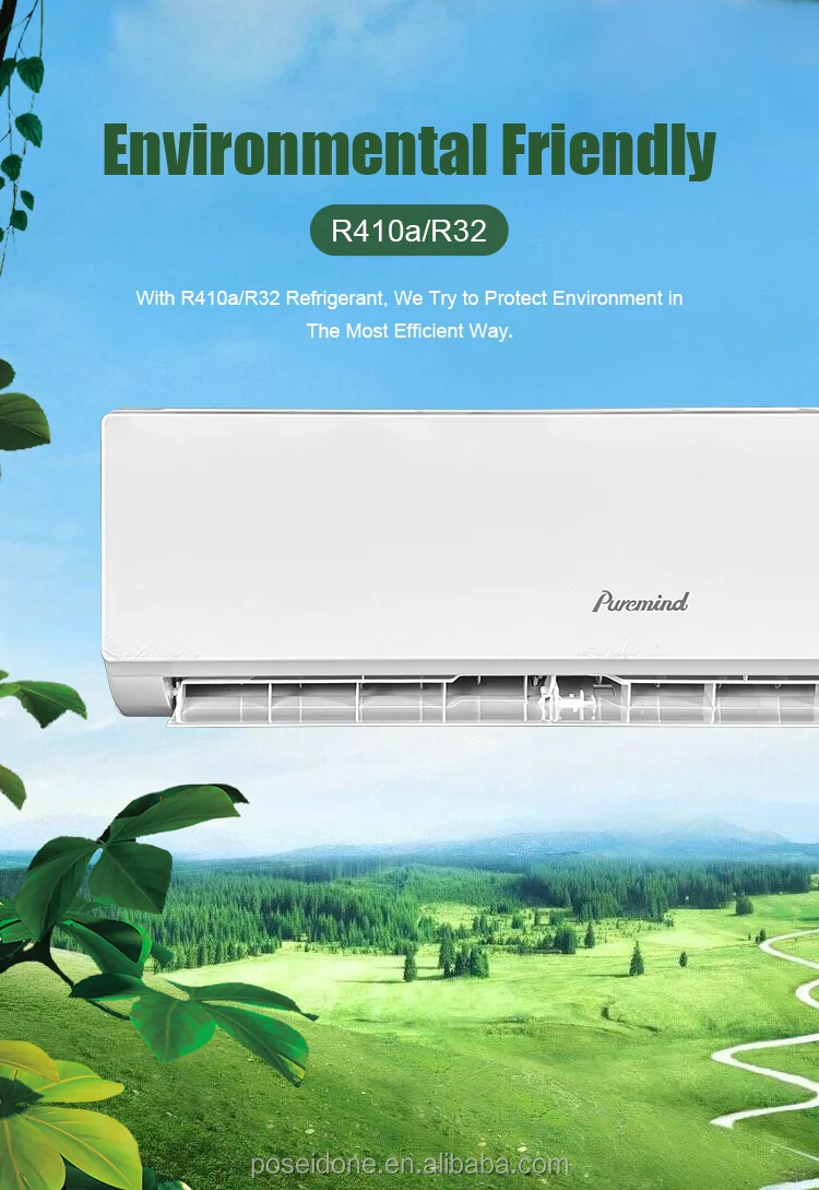 Gree Inverter Wall Mounted Air Conditioner Manufacturer 18000 Btu Light