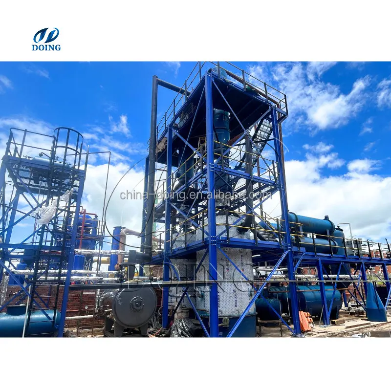 Upgraded Waste Oil Recycling Technology Transformer Oil Purification Plant to diesel Machine