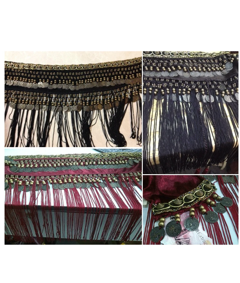 drum circle, diva fringe, coin scarf, halter belt, or skirt Amazon.com: MISI CHAO Belly Dancing Hip Scarf - 2021 Tribal  main image 4