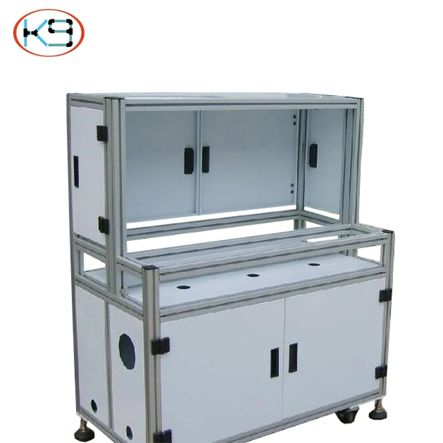 Movable Bracket Aluminum Profile Adjustable Pivot Joint Connect With Locking Lever for Connecting Profile at Various Angles
