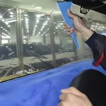 Premium Self-Adhesive Nano Ceramic Film Static Cling Technology No Residue Removal Car Window Tinting
