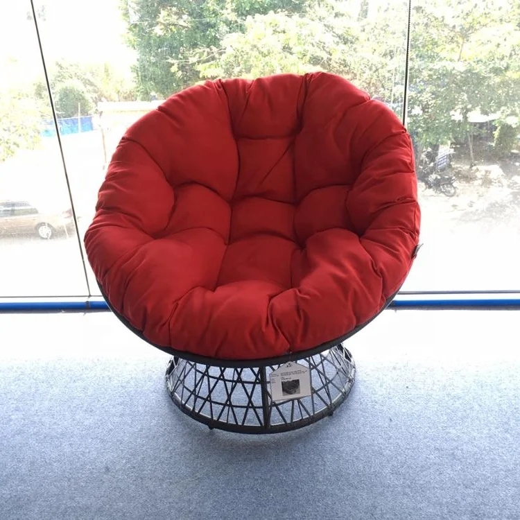 chair with big cushion