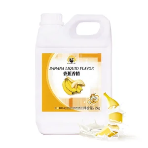 Food Grade Pure Banana Fruit Flavour Liquid Concentrated Essence With Oil and Powder Appearance Excellent Flavor