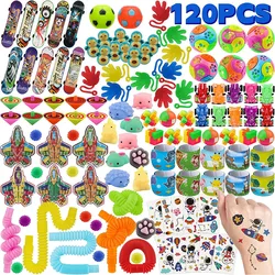 Lot De 20 Fidget Toys En Maille De Marbre – Tubes Souples Avec Billes – Anti-stress, Amélioration De La Concentration – Pour Enfants Et Adultes