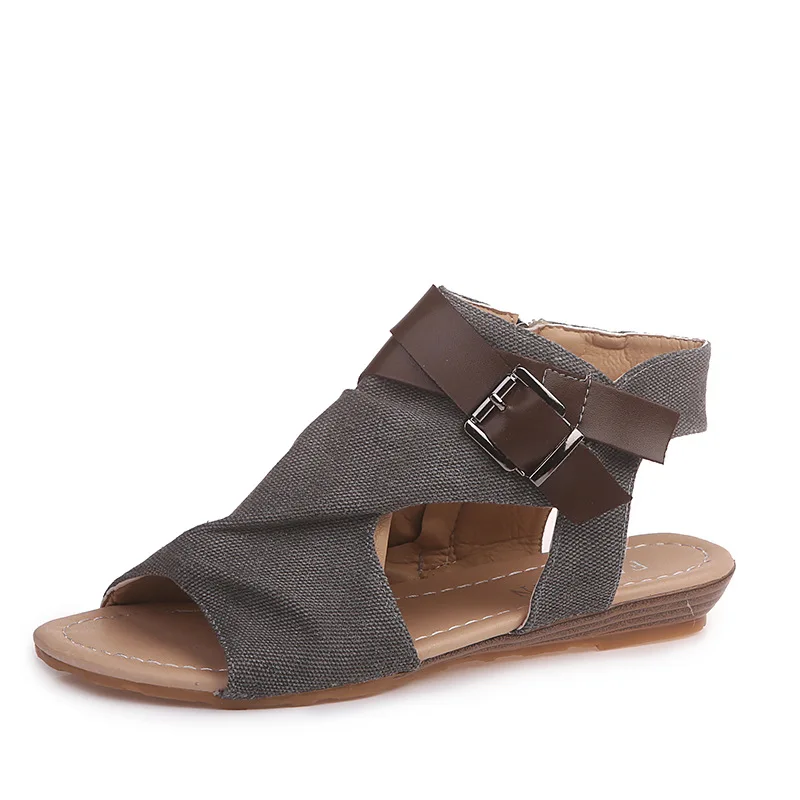 stacked platform sandals