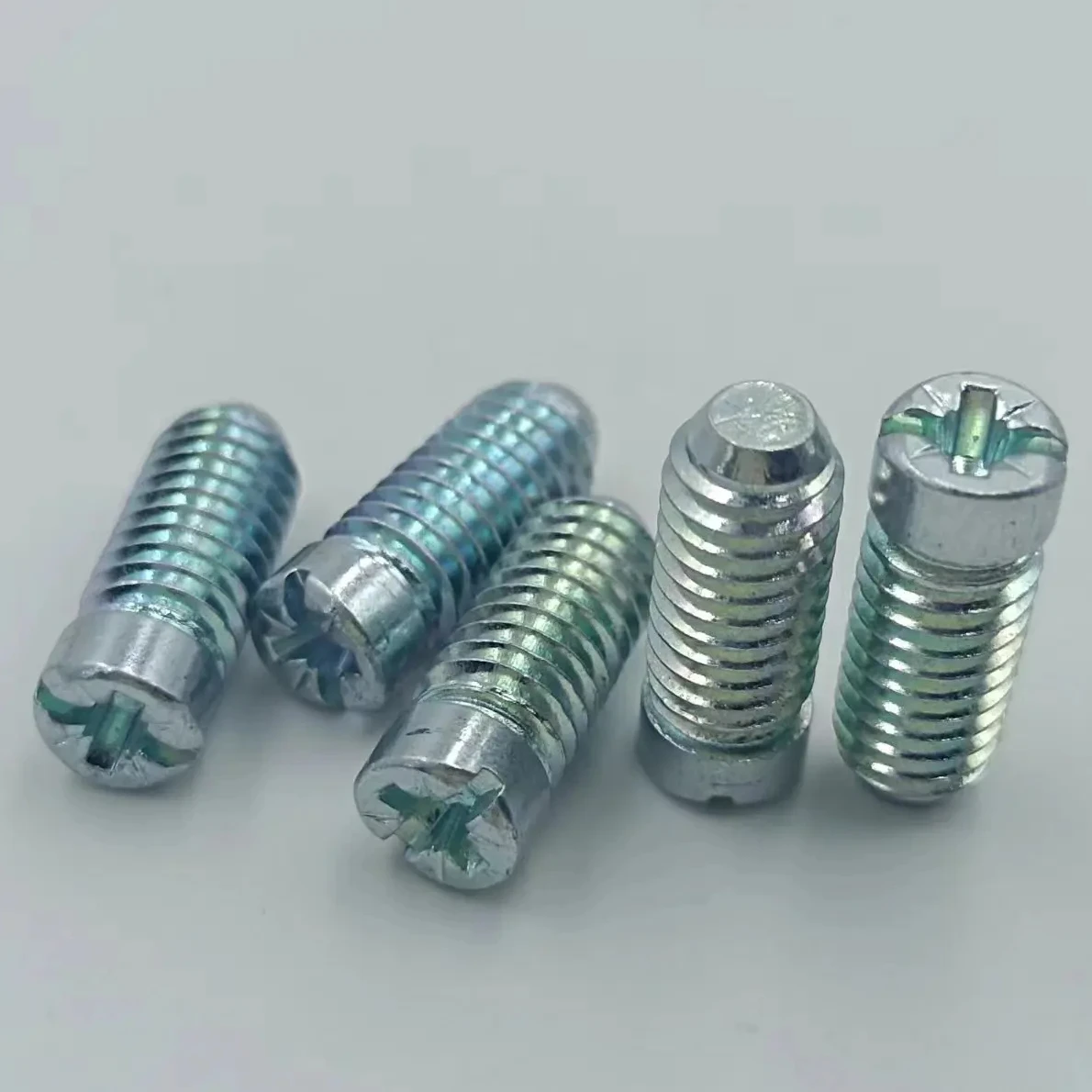 Factory Direct 6X16 Cross Screw Steel Wiring Machine Teeth Zinc Finish Environmentally Friendly Cylindrical Head Metric