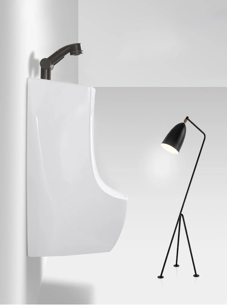 Modern Men's Wallmounted Toilet Bowl Basin Urinal Sink Combination For