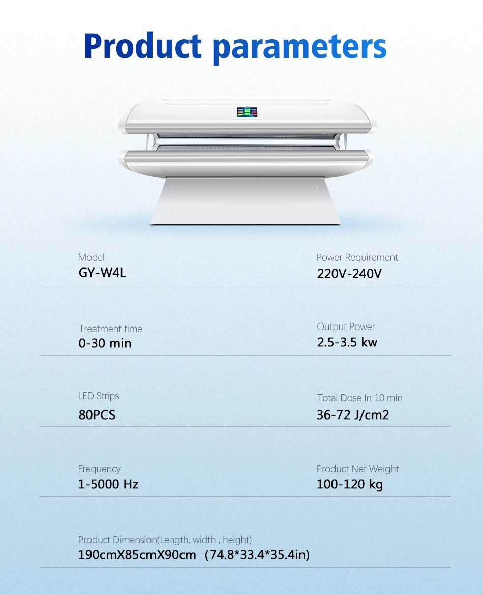 OEM Med Spa Whole Body Contouring 635nm 660nm 810nm 850nm Red Light Capsule Infrared LED Red Light Therapy Bed